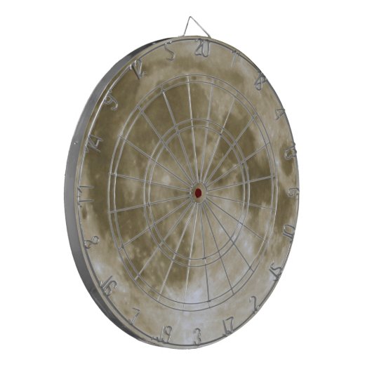 Schiet de maan neer dartbord (Voorkant Links)
