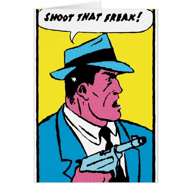 Schiet die freak neer! — (Voorkant)