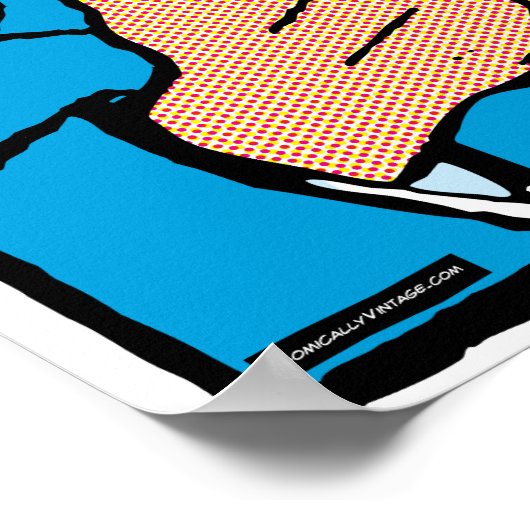 Schiet die freak neer! (kleinere afmetingen) poster (Hoek)