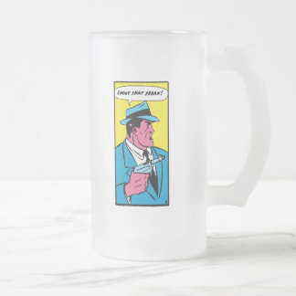 Schiet die freak neer! matglas bierpul