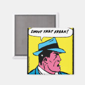 Schiet die mafkees! magneet (Voorkant / Achterkant)