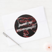 Schiet je oog uit sticker (Envelop)