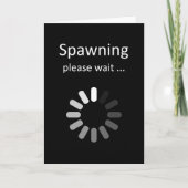 Schiet kuit wacht alstublieft - Leuke zwangerschap Aankondiging (Voorkant)