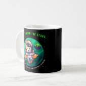 SCHIET NAAR DE STERREN, ASTRONAUT KOFFIEMOK (Voorkant links)