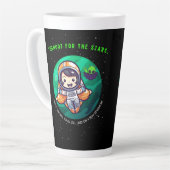 SCHIET NAAR DE STERREN, ASTRONAUT LATTE MOK (Linkerhoek)