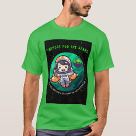 SCHIET NAAR DE STERREN, ASTRONAUT T-SHIRT