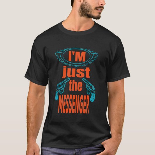 Schiet niet op de messengertop S T-shirt (Voorkant)