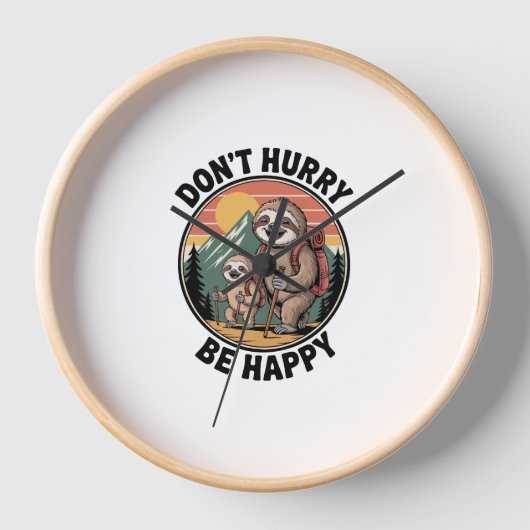 Schiet niet op, wees blij met het officiële sloth- (Voorkant)