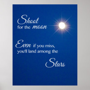 Schiet op de Maan Poster