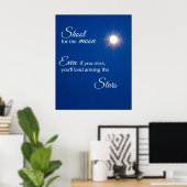 Schiet op de Maan Poster (Thuiskantoor)