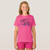Schiet op de maan t-shirt (Voorkant volledig)