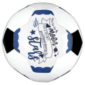 Schiet op de maan voetbal (Gedraaid)