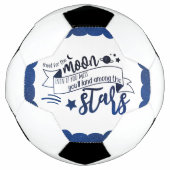 Schiet op de maan voetbal (Voorkant)