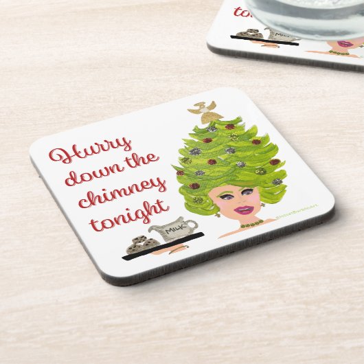 Schiet op het Onderzetter met Kerstmis in Chimney (Linkerzijde)