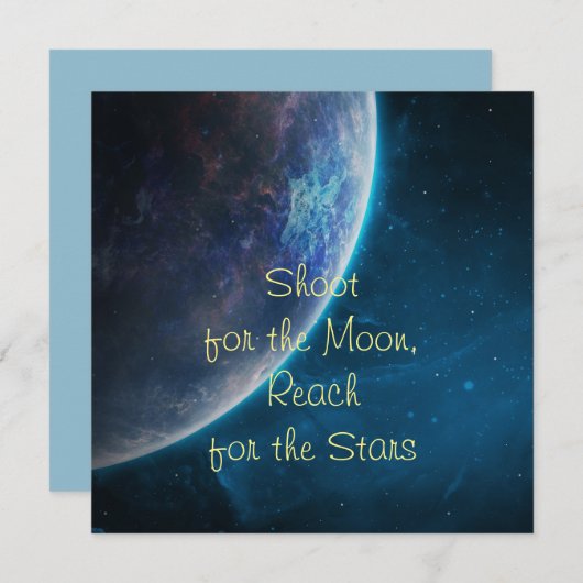 Schiet op voor de maan (Voorkant / Achterkant)