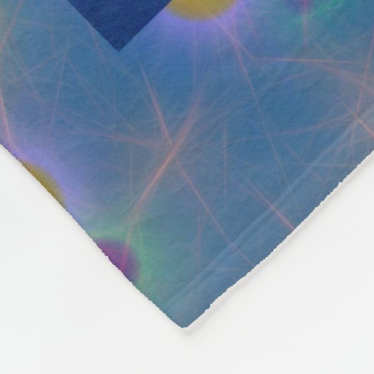 Schiet op voor de maan fleece deken (Hoek)