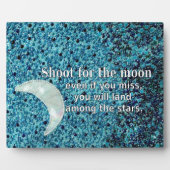 Schiet op voor de maan fotoplaat (Voorkant)