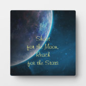 Schiet op voor de maan fotoplaat (Voorkant)