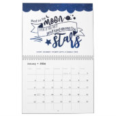 Schiet op voor de maan kalender (Jan 2026)