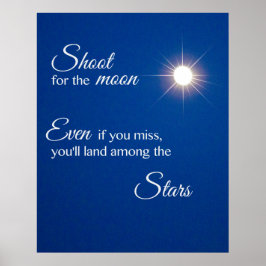 Schiet op voor de maan poster