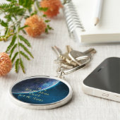 Schiet op voor de maan sleutelhanger (Zijkant)