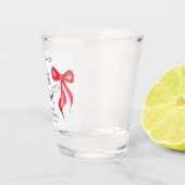 Schiet op, ze maakt het knoop Vrijgezellenfeest va Shot Glas (Rechts)