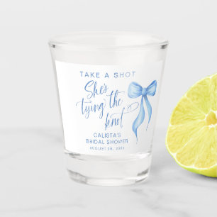 Schiet op, ze maakt het knoop Vrijgezellenfeest va Shot Glas