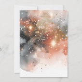 Schiet vier sterren astronaut vierde verjaardag kaart (Achterkant)