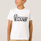 Schiet!! Voetbalactie T-shirt (Voorkant)