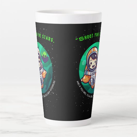 SCHIET VOOR DE START, ASTRONAUT LATTE MOK (Voorkant)