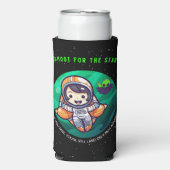 SCHIET VOOR DE START, ASTRONAUT SELTZER BLIKJESKOELER (Seltzer Voorkant)