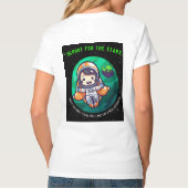 SCHIET VOOR DE START, ASTRONAUT T-SHIRT (Achterkant)