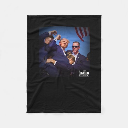 Schietalbum Hoesje 2024 Fleece Deken (Voorkant)