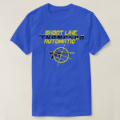 Schieten als "THOMPSON-AUTOMATIC" T-shirt (Design voorkant)