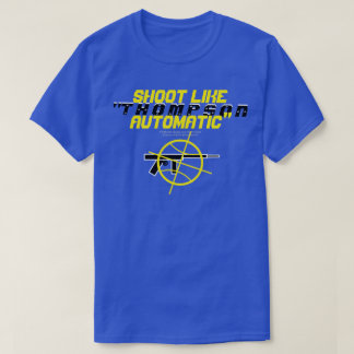 Schieten als "THOMPSON-AUTOMATIC" T-shirt