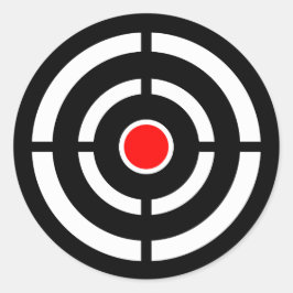 Schieten boogschieten Doel Ronde Sticker