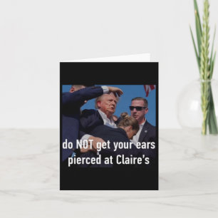 Schieten laat je oren niet doorboren bij Claire Kaart