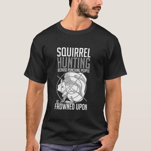 Schieten op dieren in het wild t-shirt (Voorkant)