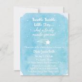Schieten Twinkle Twinkle Little Star Baby shower Kaart (Voorkant)