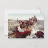 Schieten van de stroomversnellingen door Frances A Bedankkaart (Voorkant)