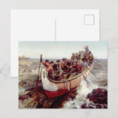 Schieten van de stroomversnellingen door Frances A Briefkaart (Voorkant / Achterkant)