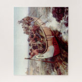 Schieten van de stroomversnellingen door Frances A Legpuzzel (Verticaal)