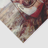 Schieten van de stroomversnellingen door Frances A Tissuepapier (Detail)