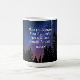 Schieten voor de maan - Inspirerend Koffiemok