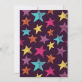 Schieten voor de Stars Graduation Party Kaart (Achterkant)