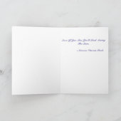 Schieten voor het Moon wenskaart Kaart (Binnen)