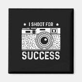 Schieten voor succes bruiloft fotograaf magneet (Voorkant)
