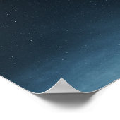 Schietende ster aan de nachtelijke hemel boven Gro Poster (Hoek)