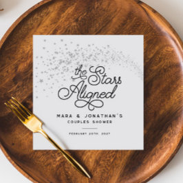 Schietende sterren De sterren Uitgelijnd Koppels D Servet