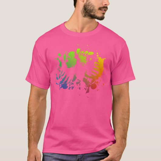 Schietfestivalvogel T-shirt (Voorkant)
